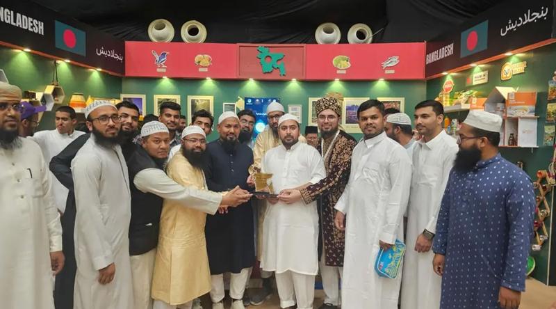 সৌদি আরবে আন্তর্জাতিক সাংস্কৃতিক মেলা পরিদর্শনে নাহিদ ইসলাম