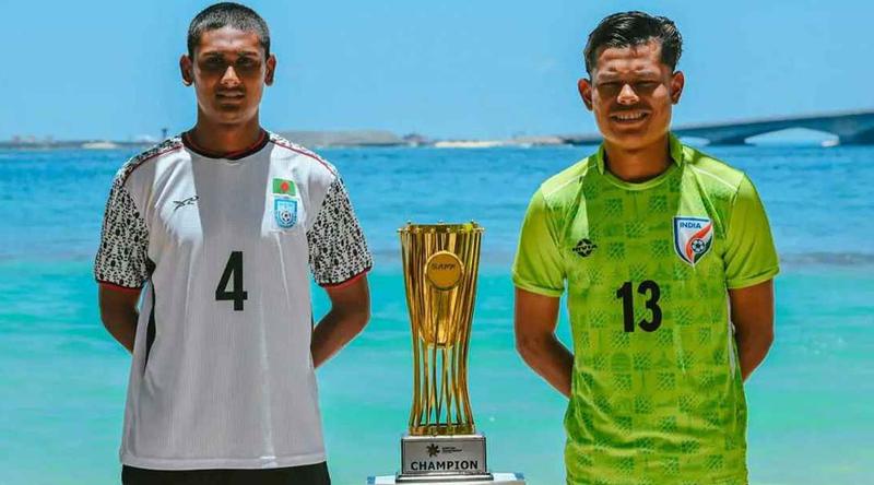 শিরোপার লড়াইয়ে আজ রাতে ভারতের বিপক্ষে মাঠে নামছে বাংলাদেশ