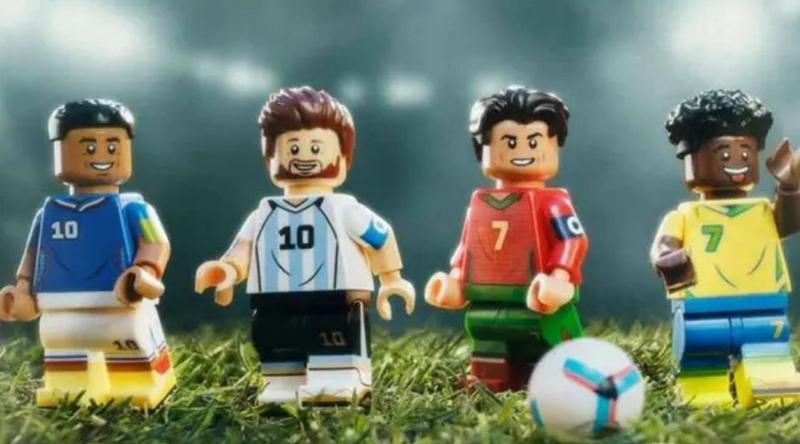মেসি-রোনালদোর সঙ্গে বর্তমান প্রজন্মের দুই তারকাকে এক করল ‌‌‘লেগো’