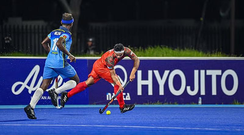 এশিয়ান গেমস হকি বাছাইয়ে শ্রীলঙ্কার কাছে ৩-২ গোলে হারল বাংলাদেশ