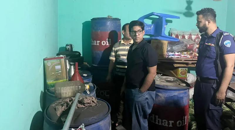 চাঁদপুরে ৩৫০ লিটার ডিজেল জব্দ, আটক ১ জন