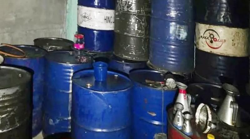 মৌলভীবাজারে অবৈধভাবে মজুত করা ১৬০০ লিটার ডিজেল জব্দ