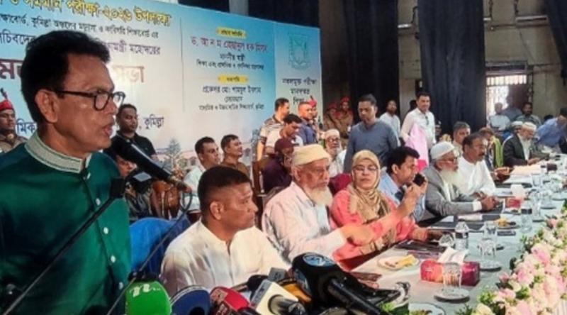 নকলের জন্ম ১৯৭২: শিক্ষামন্ত্রী