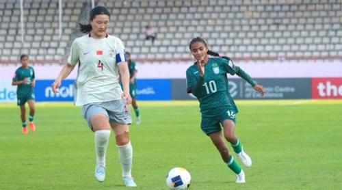 চীনের কাছে ২-০ গোলে হারল বাংলাদেশ