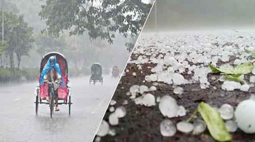 বজ্র ও শিলাবৃষ্টি নিয়ে আবহাওয়া অফিসের নতুন বার্তা