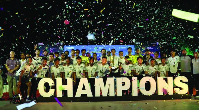 সংবর্ধনা অনুষ্ঠানে সাফ চ্যাম্পিয়ন যুবাদের অর্থ পুরস্কার ঘোষণা