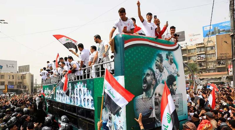 ৪ দশক পর ফিফা বিশ্বকাপে ইরাক, রাজকীয় সংবর্ধনায় ফুটবল দল