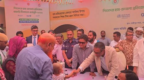 শিশুদের টিকা নিশ্চিত করতে পারলে আমরা নিরাপদ হবো : স্বাস্থ্য প্রতিমন্ত্রী