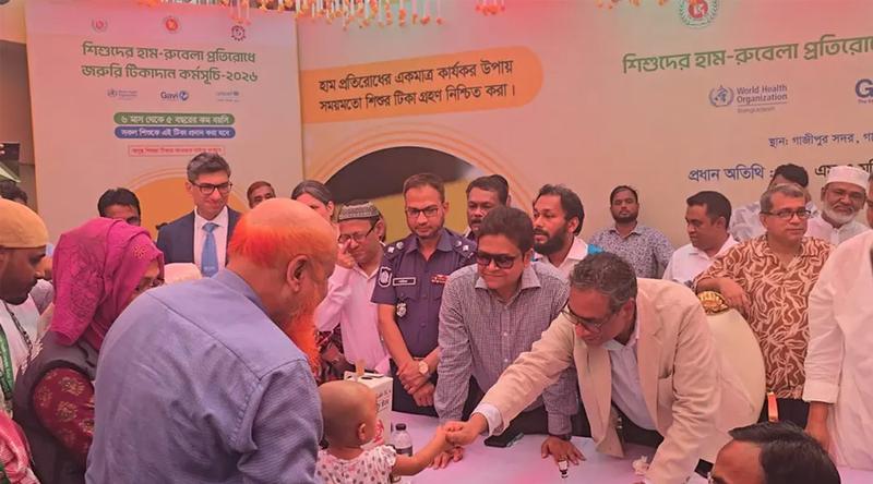 শিশুদের টিকা নিশ্চিত করতে পারলে আমরা নিরাপদ হবো : স্বাস্থ্য প্রতিমন্ত্রী