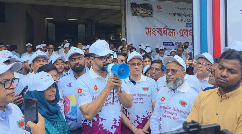 মাদকমুক্ত সমাজ গঠনে খেলাধুলার বিকল্প নেই: ক্রীড়া প্রতিমন্ত্রী