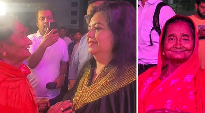 গান শুনিয়ে রুনা লায়লাকে জড়িয়ে ধরলেন কাঙ্গালিনী সুফিয়া