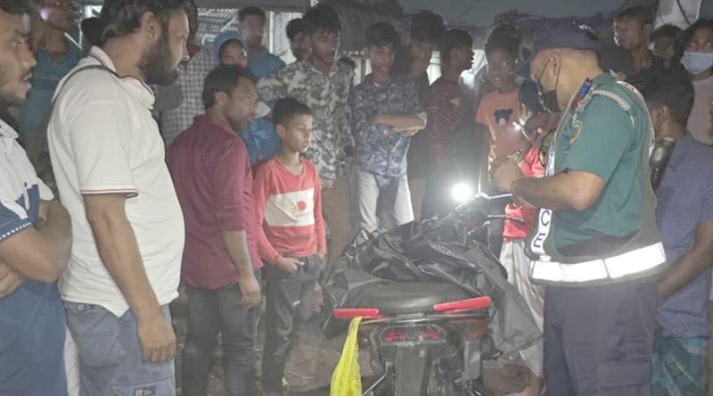 গাজীপুরে ট্রাকের ধাক্কায় যুবক নিহত