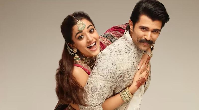 কুর্গে ঐতিহ্যবাহী সাজে নজর কাড়লেন বিজয়-রাশমিকা