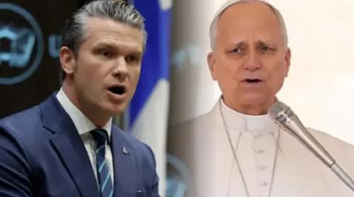 মার্কিন প্রতিরক্ষা সচিব বলছেন 'যিশুর নামে যুদ্ধ'; পোপ বলছেন 'যিশু যুদ্ধের প্রার্থনা শোনেন না'