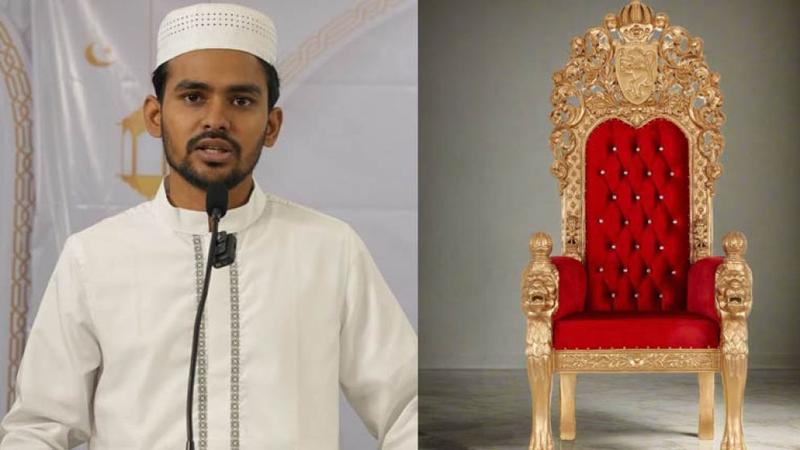 চেয়ারের ছবি দিয়ে আসিফ মাহমুদের রহস্যময় পোস্ট