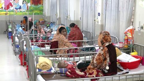 গত চব্বিশ ঘণ্টায় ঢাকা শিশু হাসপাতালে হাম উপসর্গ নিয়ে ২ শিশুর মৃত্যু