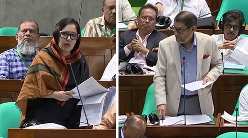 ডোন্ট গেট নার্ভাস, আই এম ফিট: সংসদে রুমিন ফারহানাকে স্বাস্থ্যমন্ত্রী