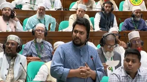 রাষ্ট্রপতির ভাষণের ওপর আলোচনা বাদ দেওয়ার প্রস্তাব নাহিদ ইসলামের