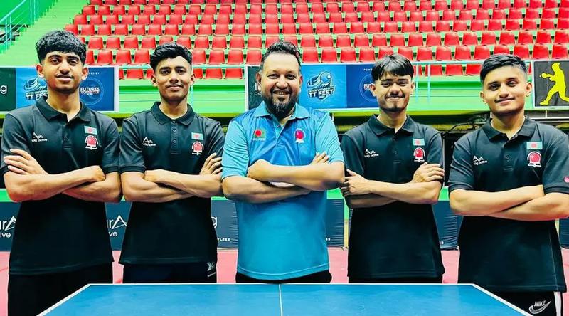 টেবিল টেনিসে স্বর্ণ জিতল বাংলাদেশ