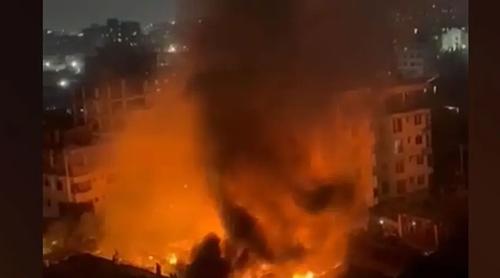 রাজধানীর তুরাগে বস্তিতে আগুন, নিয়ন্ত্রণে ফায়ার সার্ভিসের ৫ ইউনিট