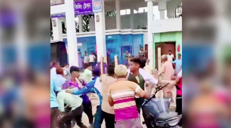 গাইবান্ধায় পেট্রোল নিয়ে সংঘর্ষে ছুরিকাঘাতে আহত ৩