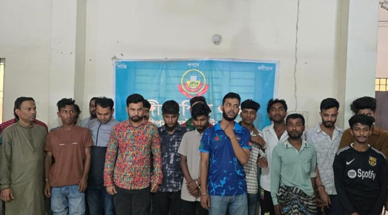 গাজীপুরে বিশেষ অভিযানে গ্রেপ্তার ২৪