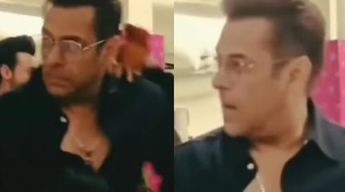 কাঁধে হঠাৎ অচেনা ব্যাক্তির হাত, প্রকাশ্যে মেজাজ হারালেন সালমান!