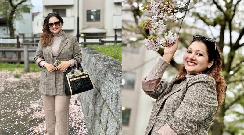 ২ যুগ পর চেরি ব্লসমের দেশে আখি আলমগীর