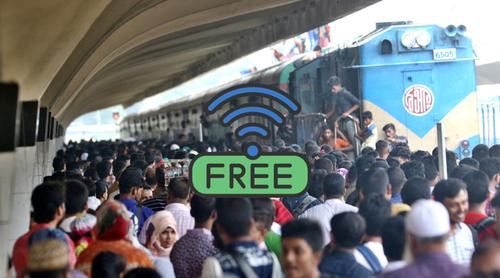 দূরপাল্লার সব ট্রেনে যুক্ত হচ্ছে ফ্রি ওয়াইফাই