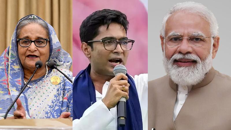 শেখ হাসিনা শরণার্থী না অনুপ্রবেশকারী,  মোদির কাছে প্রশ্ন তুললেন অভিষেক