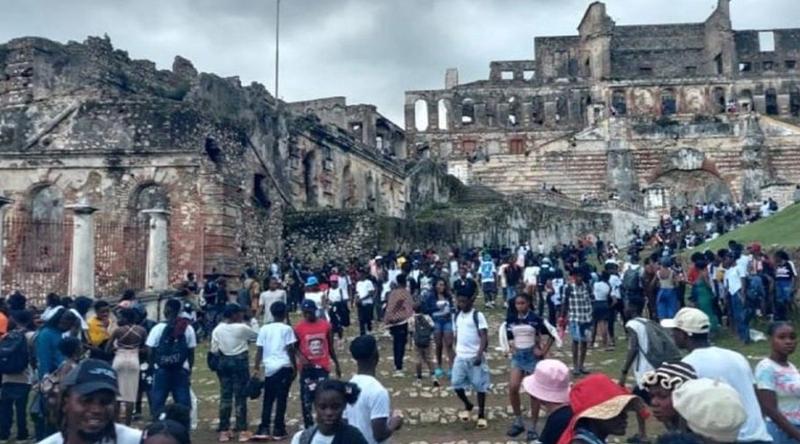 হাইতির সিটাডেল দুর্গে পদদলিত হয়ে প্রাণ গেল অন্তত ৩০ জনের