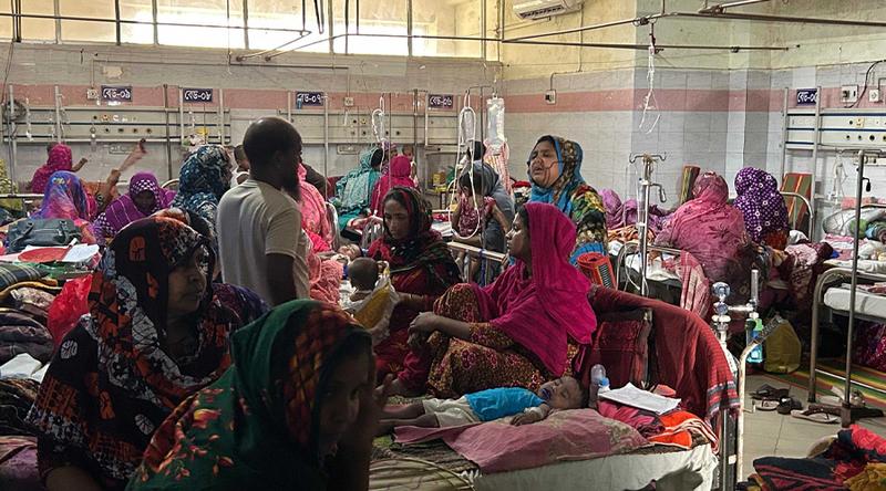 ২৪ ঘণ্টায় হামের উপসর্গ নিয়ে রামেকে ভর্তি ১৫