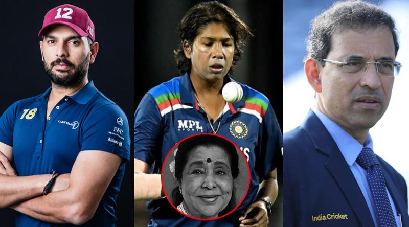 আশা ভোঁসলের মৃত্যুতে প্রাক্তন ক্রিকেটারদের শোকপ্রকাশ