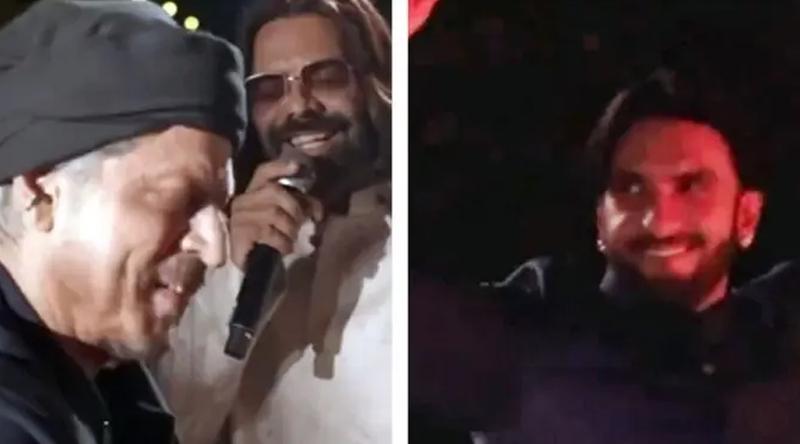 আম্বানিদের বাড়িতে ভজন গানের তালে নাচলেন বলিউডের দুই কিং