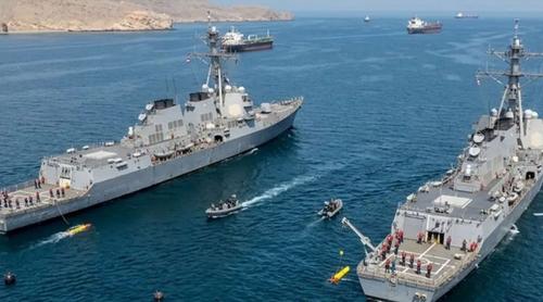 হরমুজ প্রণালি থেকে পিছু হটল মার্কিন ডেস্ট্রয়ার, আইআরজিসির ভিডিও প্রকাশ