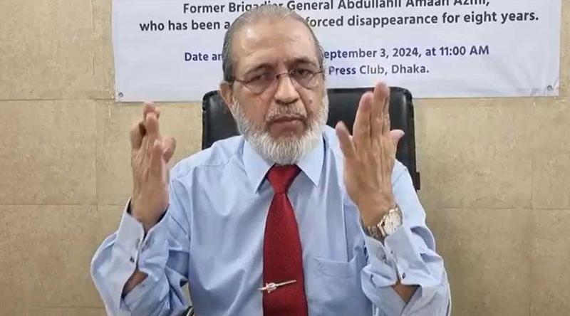 তারা বলত, আপনাকে আমাদের বাঁচিয়ে রাখতে হবে: আযমী