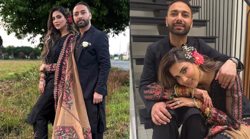 টিভি অনুষ্ঠানে স্বামীর কাঁধে উঠে সমালোচনার মুখে ফিজা আলী