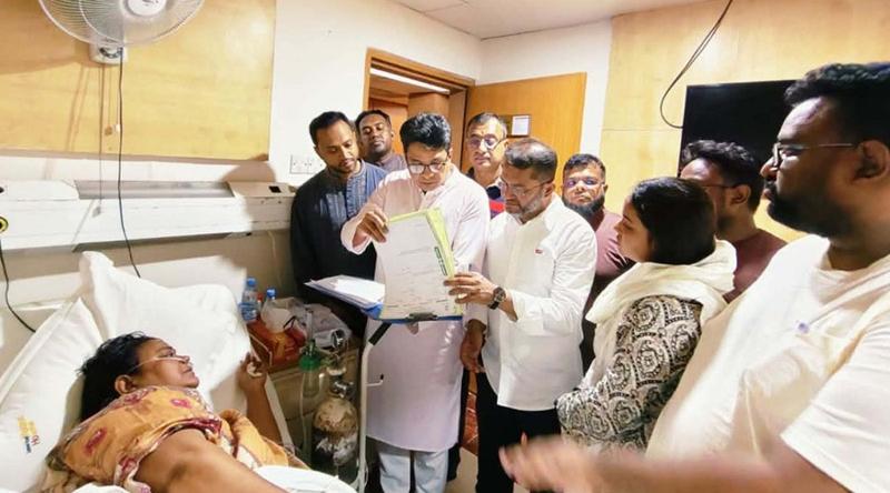 হেফাজতে মৃত্যু: লালবাগ বিএনপি নেতার অসুস্থ স্ত্রীর পাশে প্রধানমন্ত্রী