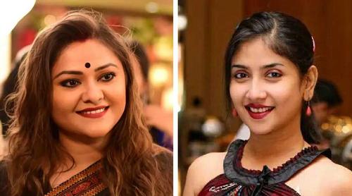 দীর্ঘ বিরতির পর ফের একসঙ্গে দেবলীনা-কনীনিকা