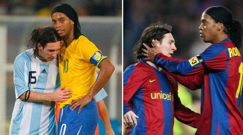 কী কারণে রোনালদিনহোকে কখনো ভোলেন না মেসি?