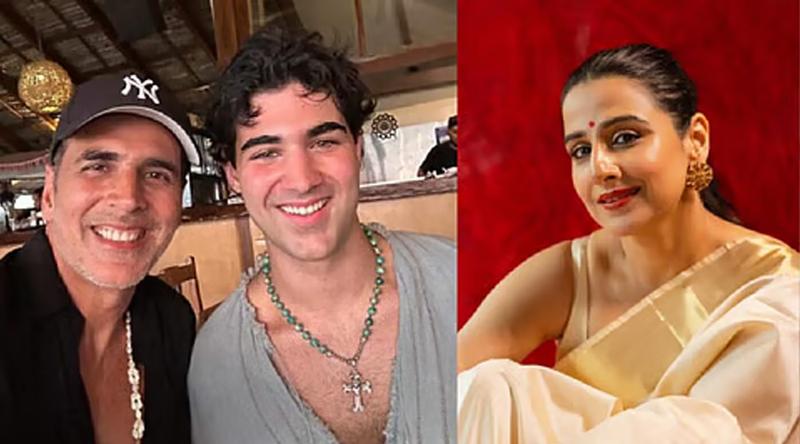 বিদ্যা বালানকে ভয় পেতেন অক্ষয় পুত্র!