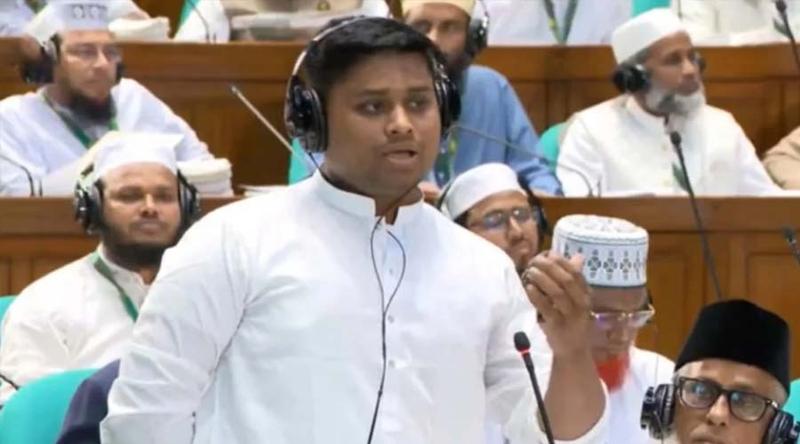 রাস্তা চওড়া না হলে মানুষ আমাকে বেঁধে রাখবে: সংসদে হাসনাত আবদুল্লাহ