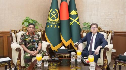 সেনাপ্রধানের সঙ্গে তুরস্কের রাষ্ট্রদূতের সৌজন্য সাক্ষাৎ