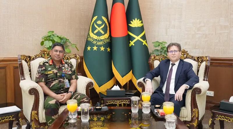 সেনাপ্রধানের সঙ্গে তুরস্কের রাষ্ট্রদূতের সৌজন্য সাক্ষাৎ