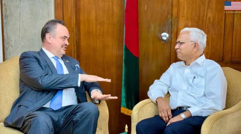 সমাজকল্যাণ মন্ত্রীর সঙ্গে মা‌র্কিন রাষ্ট্রদূতের সাক্ষাৎ