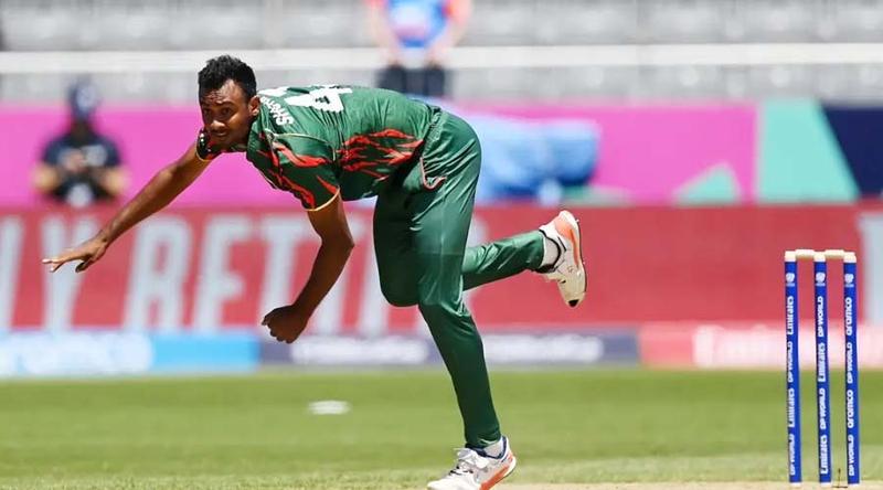 নিউজিল্যান্ডের ওপেনিং জুটি ভাঙ্গলেন শরিফুল