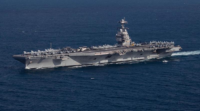 মধ্যপ্রাচ্যের জলসীমায় ফিরল মার্কিন রণতরী জেরাল্ড আর ফোর্ড