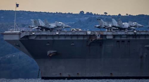 মধ্যপ্রাচ্যের জলসীমায় তৃতীয় মার্কিন বিমানবাহী রণতরি পাঠাল যুক্তরাষ্ট্র