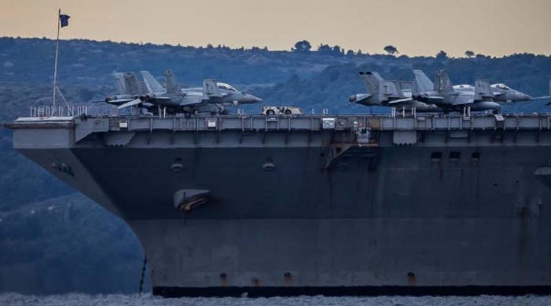 মধ্যপ্রাচ্যের জলসীমায় তৃতীয় মার্কিন বিমানবাহী রণতরি পাঠাল যুক্তরাষ্ট্র