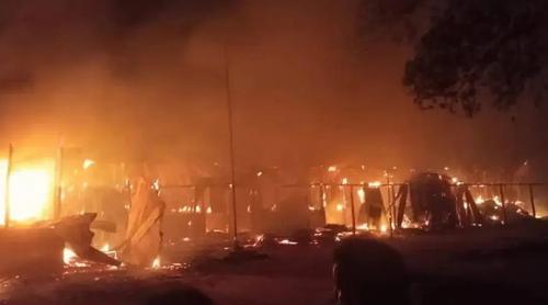 খাগড়াছড়ির রামগড়ে বিদ্যালয়ে ভয়াবহ অগ্নিকাণ্ড